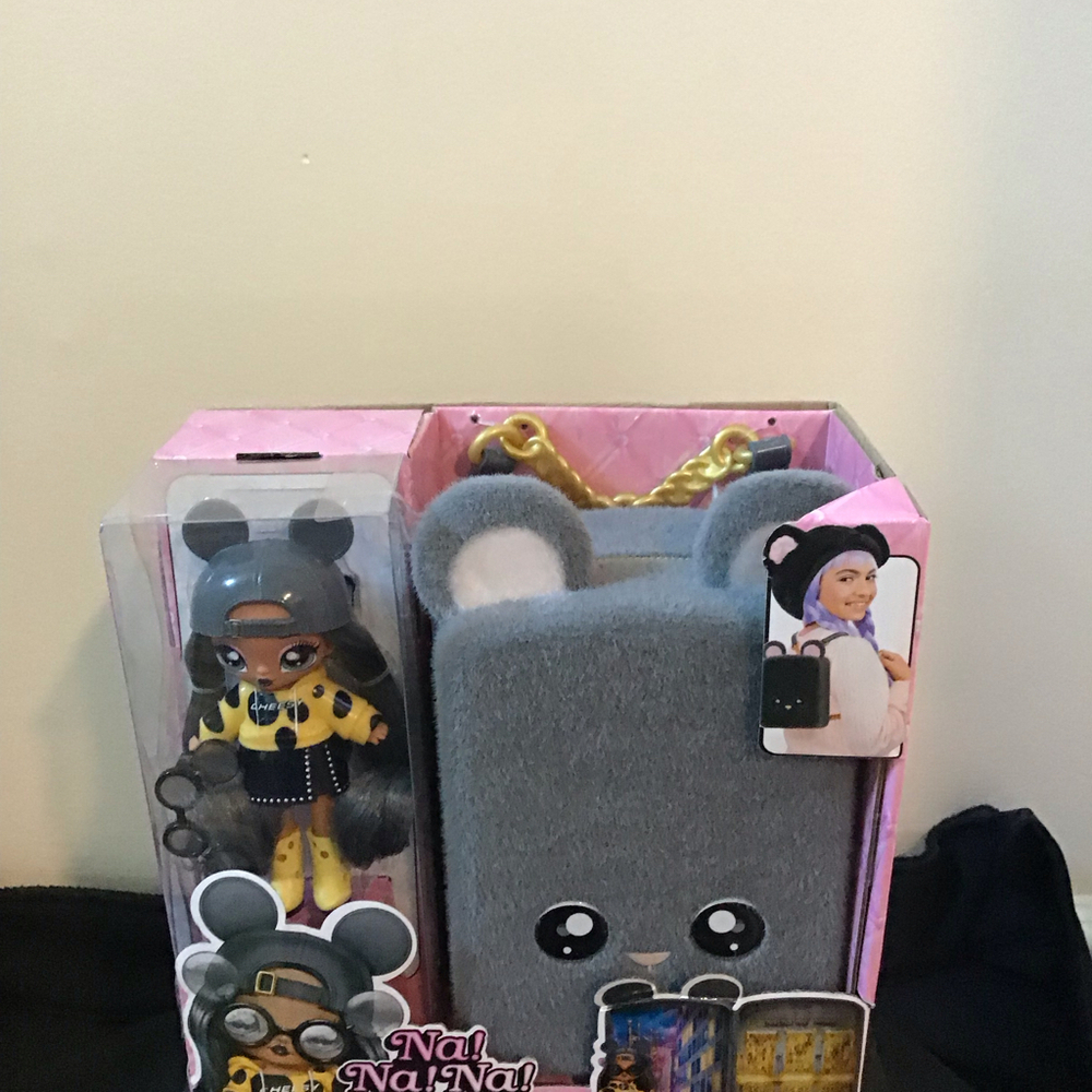 Na Na Na Surprise Minis Doll Fashion Backpack‎ Playset New